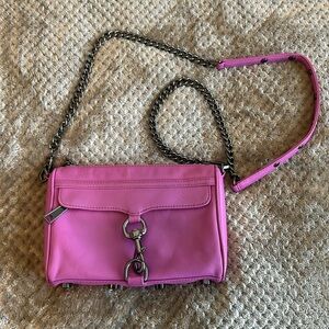 Rebecca Minkoff Mottled orchid leather crossbody